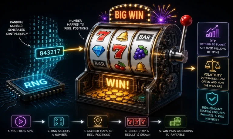 What Actually Happens When You Spin an Online Slot